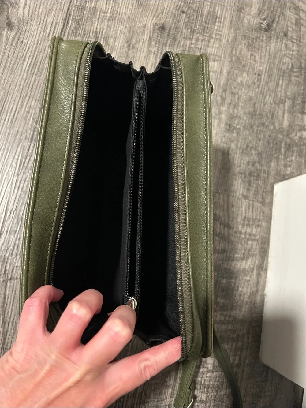 The Wizard of Oz Olive Green Crossbody Clutch